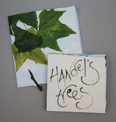 Handel's trees (front cover and slipcase)